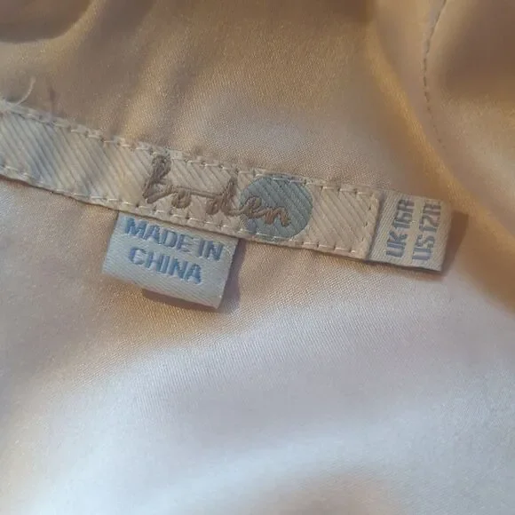 Boden Martha Floral Sheath Dress 12R Red Blue Structured Textured Sleeveless - Picture 6 of 7